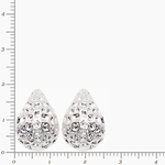 серебряные серьги без камней 57206738